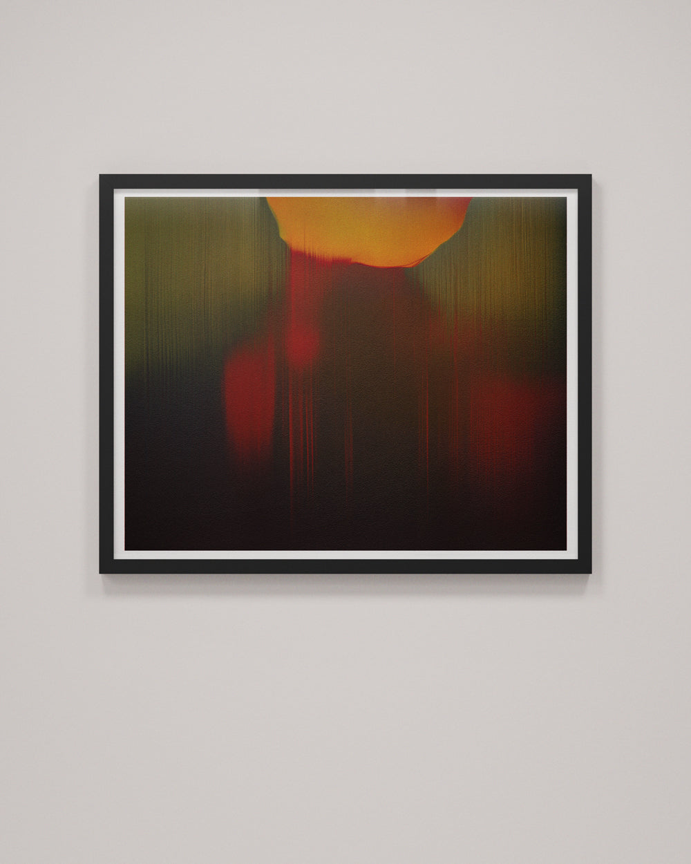 絵画 Red Mountain Sunset Over Red Mountain – Delank